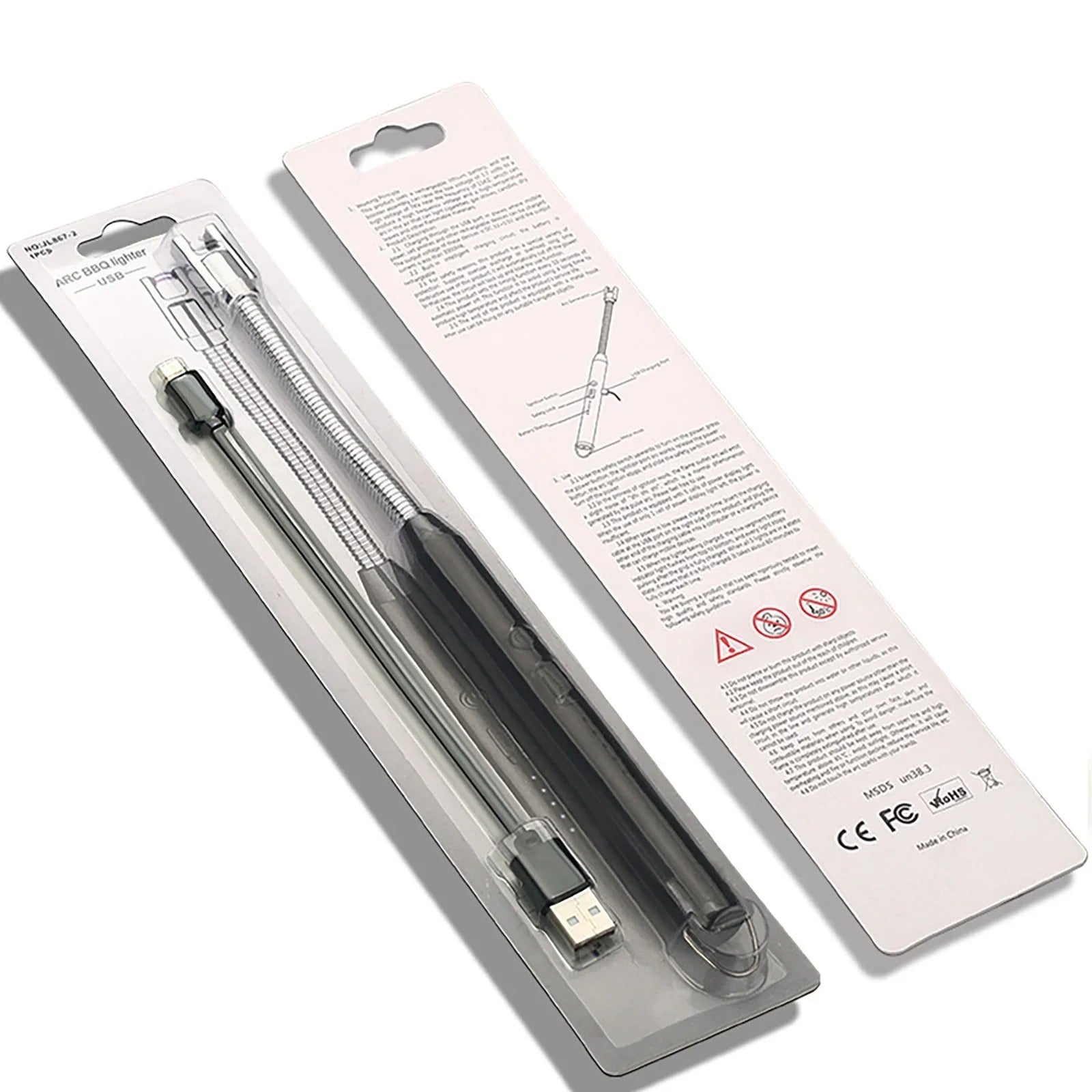 Kitchen Lighter, Usb Rechargeable Portable Electronic Arc Lighter.