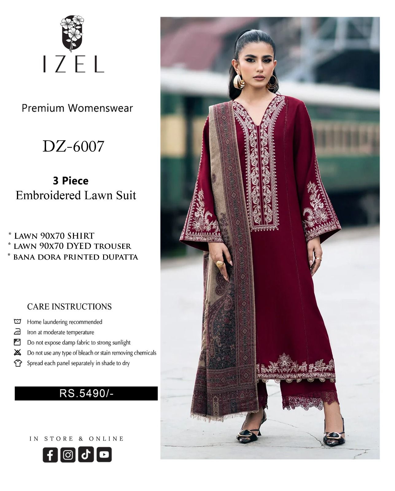 Izel Brand Lawn Collection
