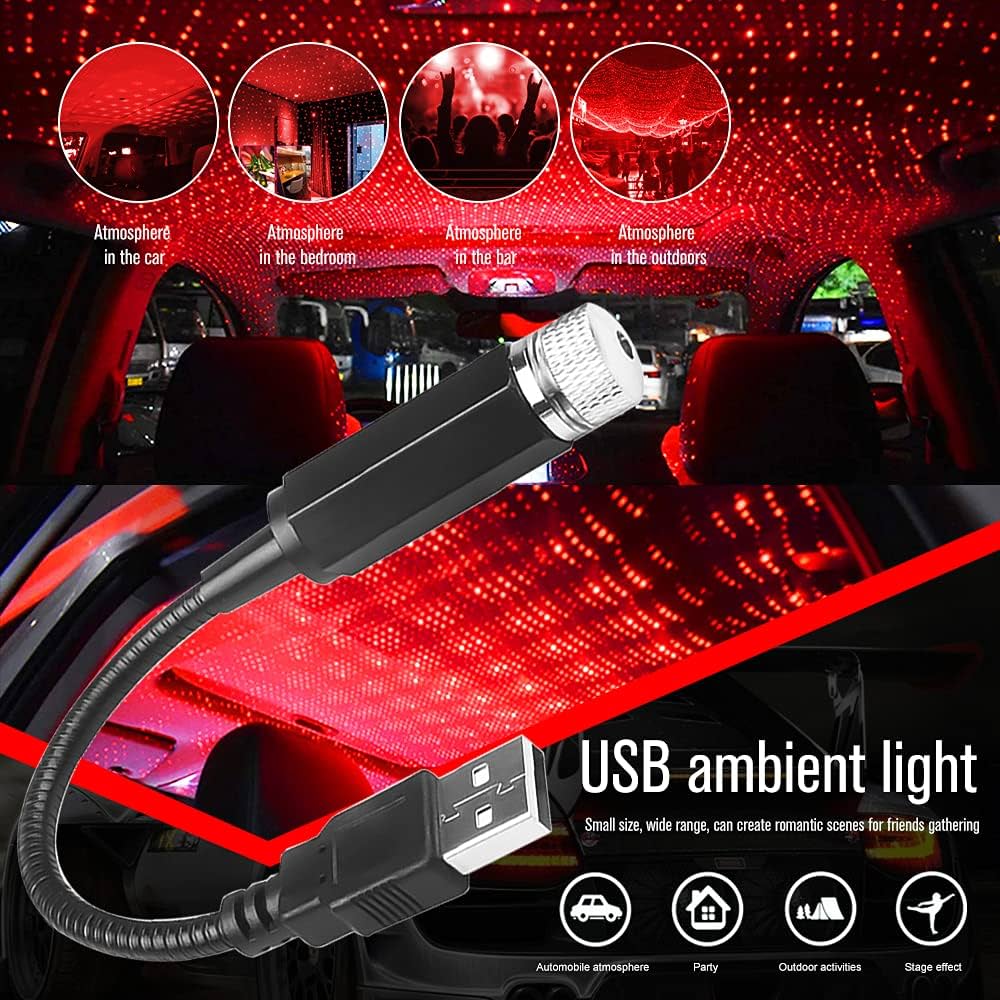 LED Car Roof Star Night Lights