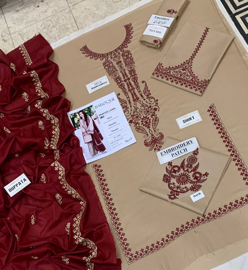 3 Pc Lawn Collections