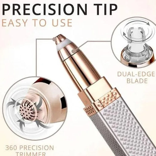 2-in-1 Flawless Hair Remover & Eyebrow Trimmer