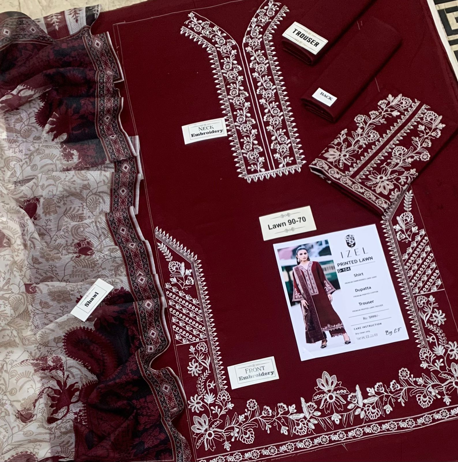 Izel Brand Lawn Collection